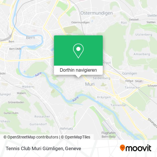 Tennis Club Muri Gümligen Karte