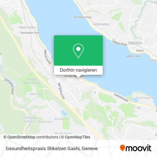 Gesundheitspraxis Shkelzen Gashi Karte