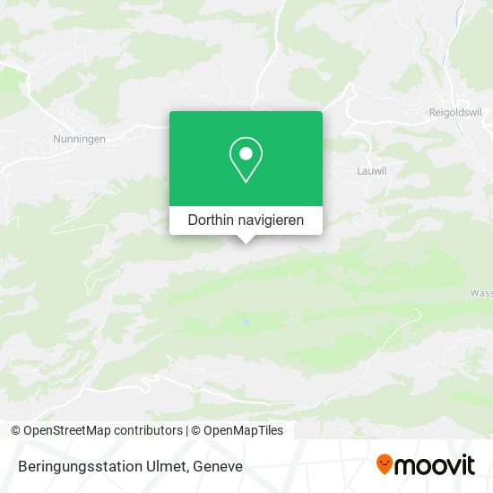 Beringungsstation Ulmet Karte