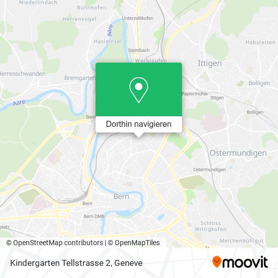 Kindergarten Tellstrasse 2 Karte