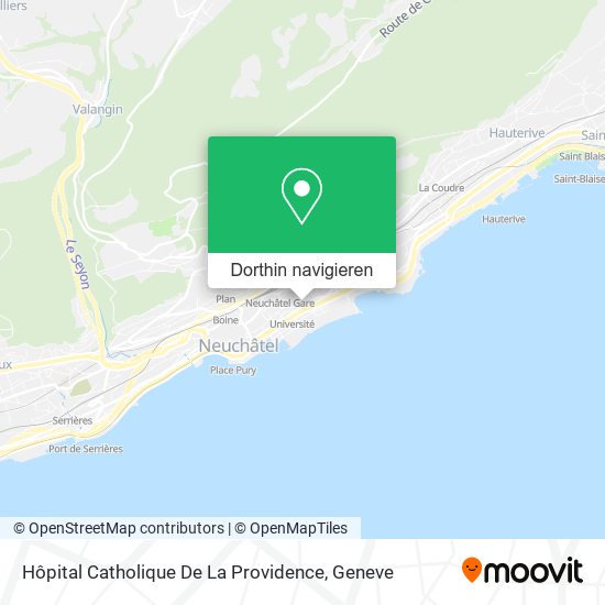 Hôpital Catholique De La Providence Karte