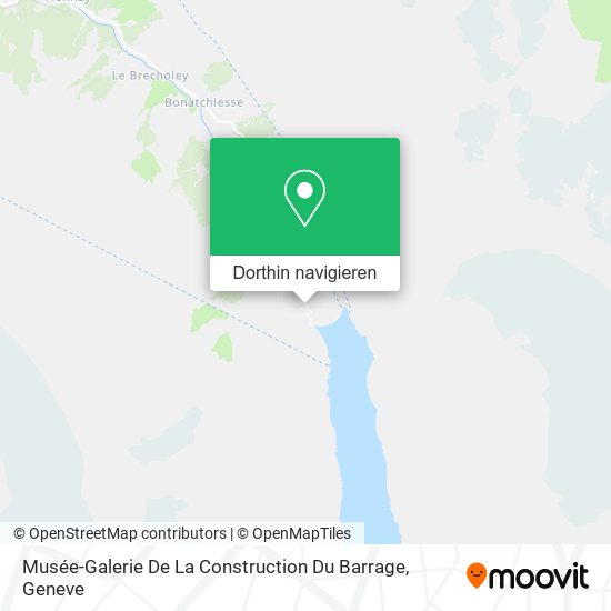 Musée-Galerie De La Construction Du Barrage Karte