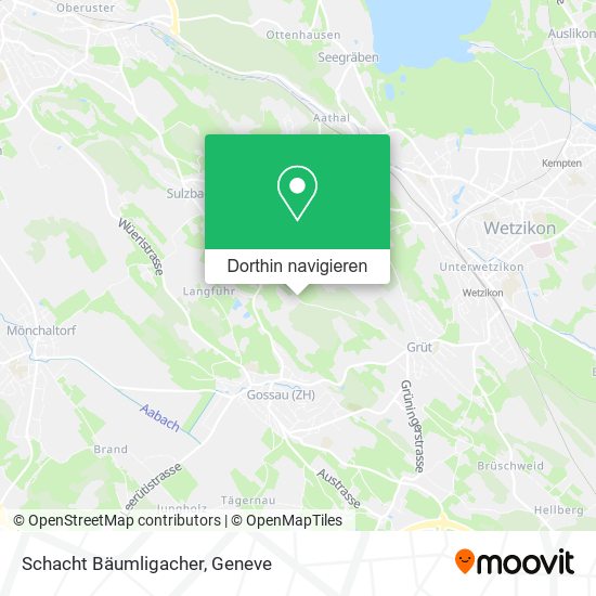 Schacht Bäumligacher Karte