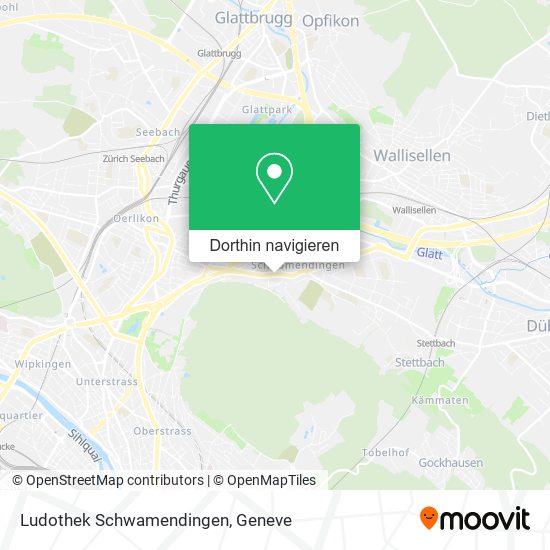 Ludothek Schwamendingen Karte