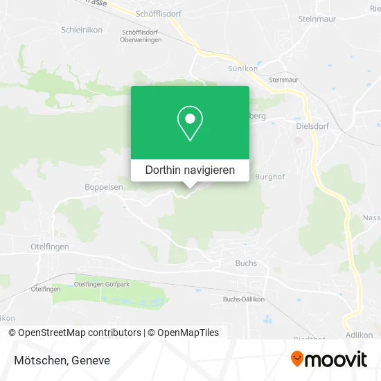 Mötschen Karte