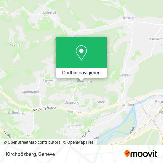 Kirchbözberg‎ Karte