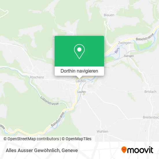 Alles Ausser Gewöhnlich Karte