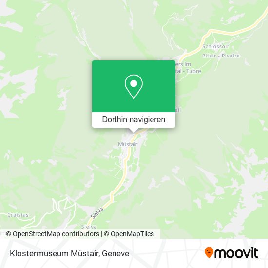 Klostermuseum Müstair Karte