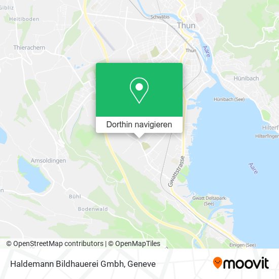 Haldemann Bildhauerei Gmbh Karte