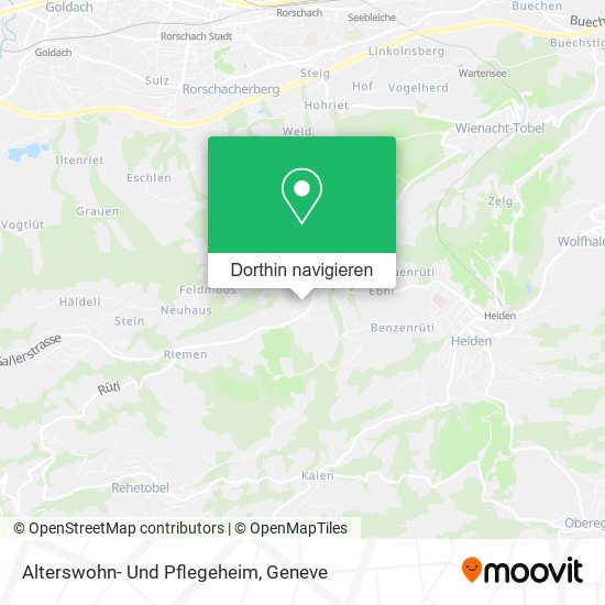 Alterswohn- Und Pflegeheim Karte