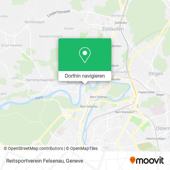 Reitsportverein Felsenau Karte