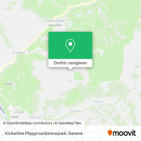 Kickerline Playgroundsnowpark Karte