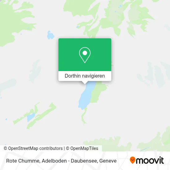 Rote Chumme, Adelboden - Daubensee Karte