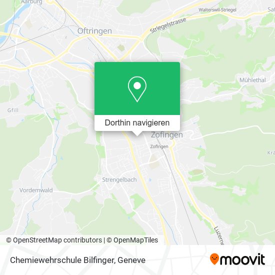 Chemiewehrschule Bilfinger Karte