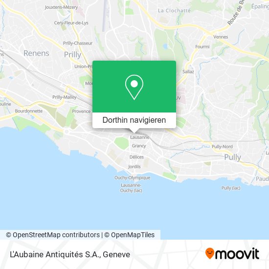 L'Aubaine Antiquités S.A. Karte