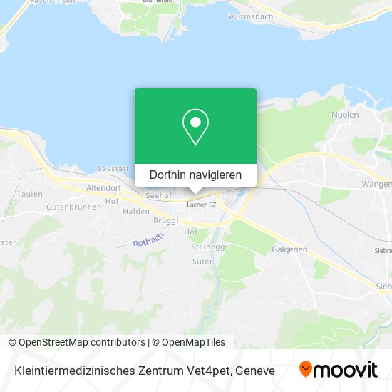 Kleintiermedizinisches Zentrum Vet4pet Karte