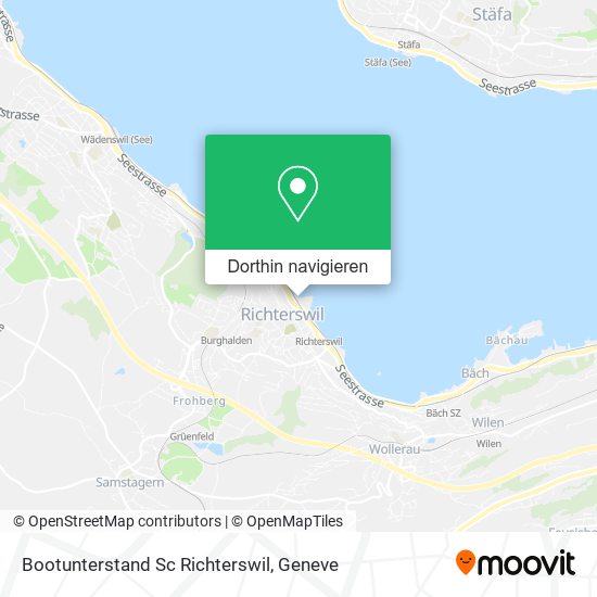 Bootunterstand Sc Richterswil Karte