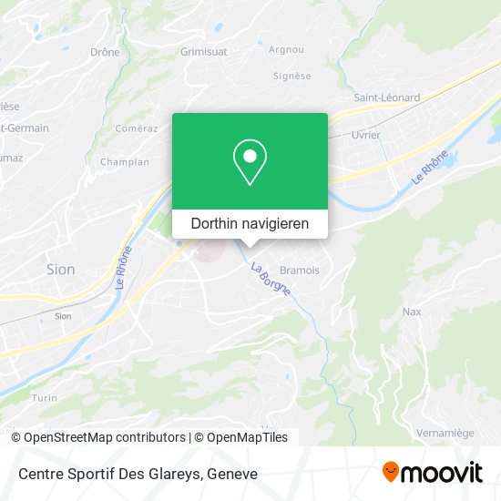 Centre Sportif Des Glareys Karte