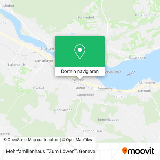Mehrfamilienhaus ""Zum Löwen"" Karte