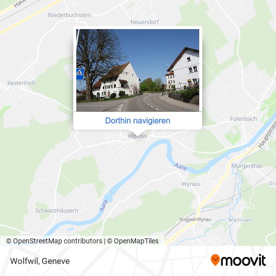 Wolfwil Karte