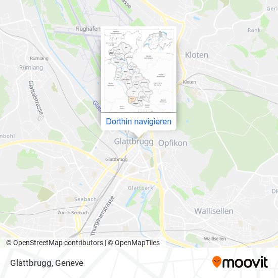 Glattbrugg Karte