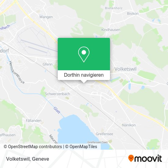 Volketswil Karte