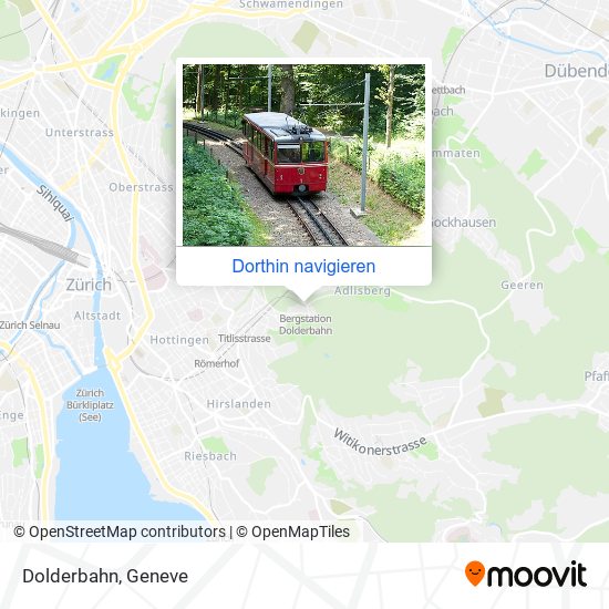 Dolderbahn Karte