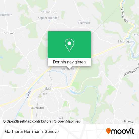 Gärtnerei Herrmann Karte