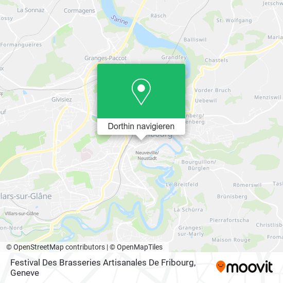 Festival Des Brasseries Artisanales De Fribourg Karte