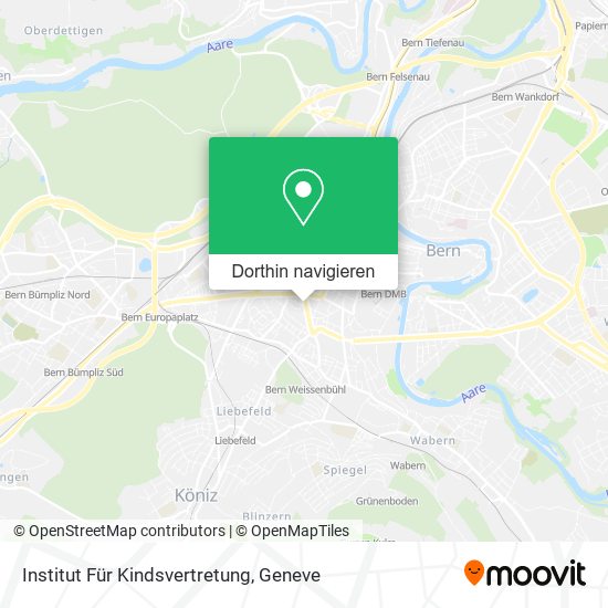 Institut Für Kindsvertretung Karte