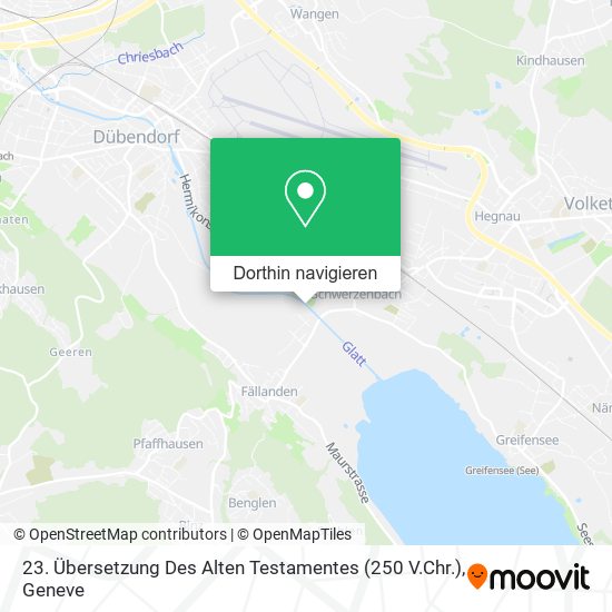 23. Übersetzung Des Alten Testamentes (250 V.Chr.) Karte