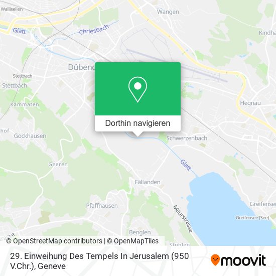 29. Einweihung Des Tempels In Jerusalem (950 V.Chr.) Karte