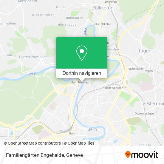 Familiengärten Engehalde Karte