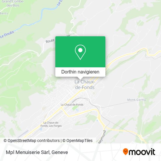 Mpl Menuiserie Sàrl Karte