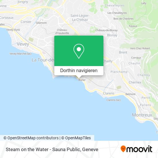Steam on the Water - Sauna Public Karte