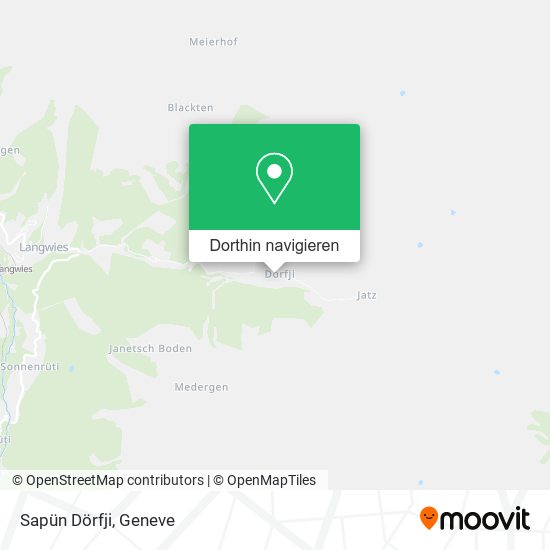 Sapün Dörfji Karte