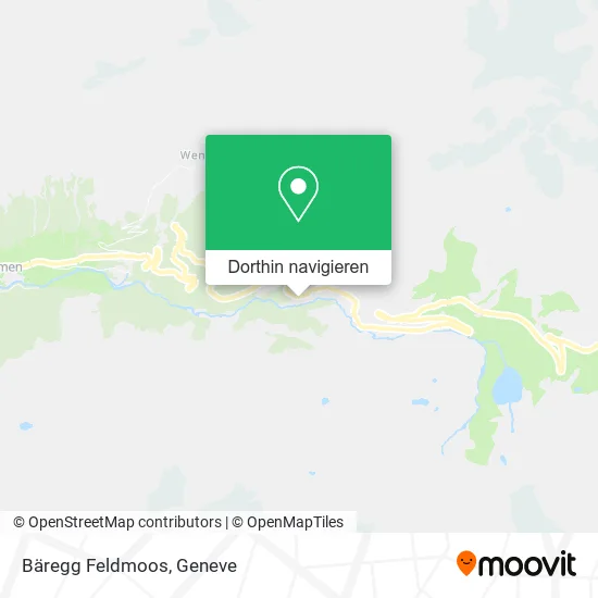 Bäregg Feldmoos Karte