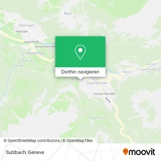 Sulzbach Karte