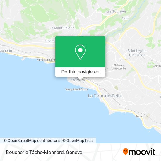 Boucherie Tâche-Monnard Karte