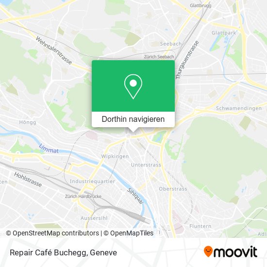 Repair Café Buchegg Karte