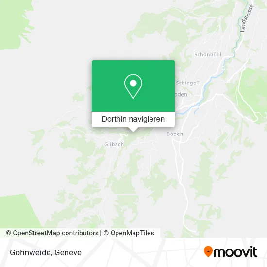 Gohnweide Karte