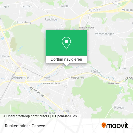 Rückentrainer Karte