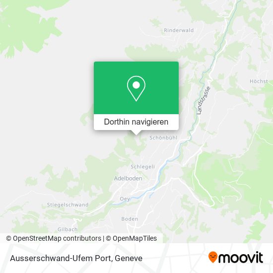 Ausserschwand-Ufem Port Karte