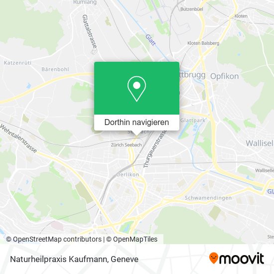 Naturheilpraxis Kaufmann Karte