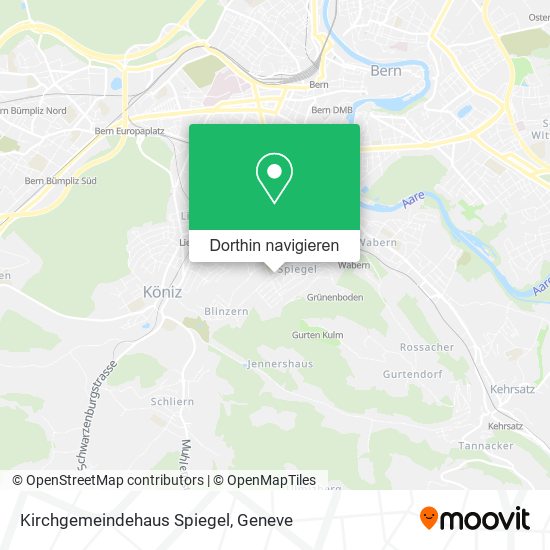 Kirchgemeindehaus Spiegel Karte
