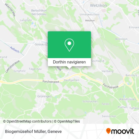 Biogemüsehof Müller Karte