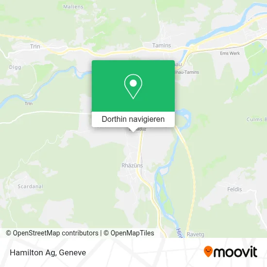 Hamilton Ag Karte
