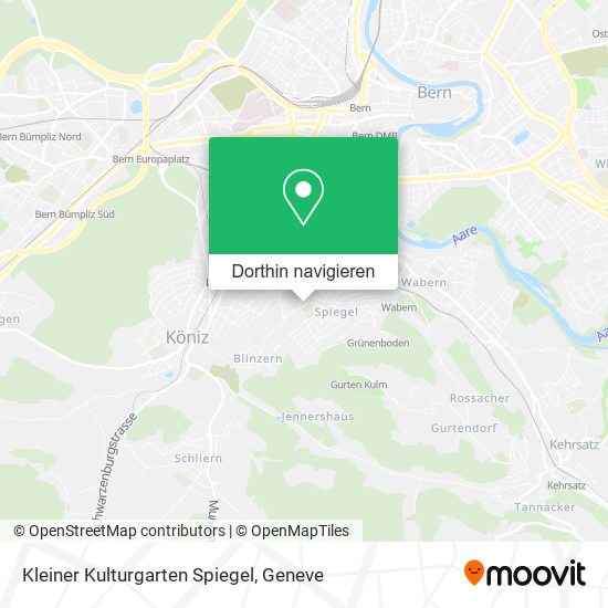 Kleiner Kulturgarten Spiegel Karte