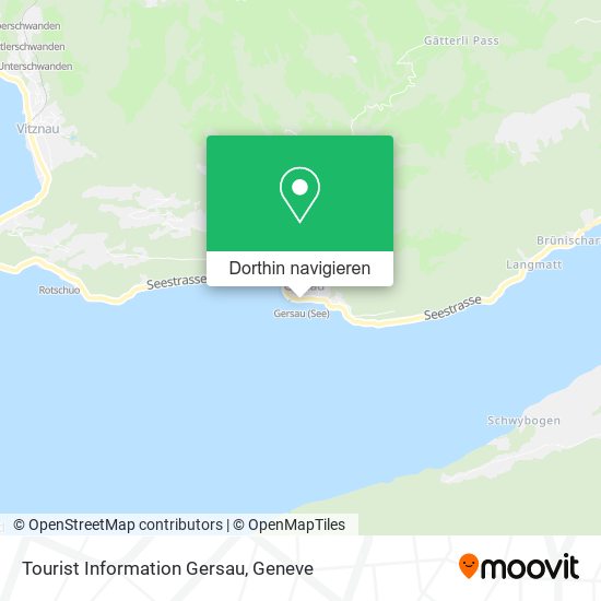 Tourist Information Gersau Karte