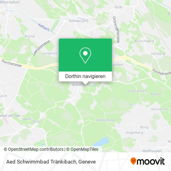 Aed Schwimmbad Tränkibach Karte